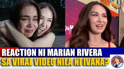 ivana viral video|PINAIYAK AKO NI MARIAN RIVERA .